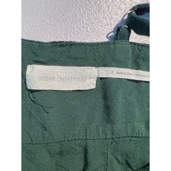 Urban Outfitters Dress Babydoll Green Plaid Mini Academia Preppy Y2K School Girl - Picture 8 of 9